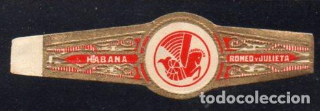 Vitolas de colecci&oacute;n: VITOLA CLASICA: 066008, TEMA MITOLOGIA, ROMEO Y JULIETA, CUBA.