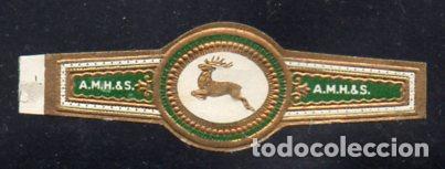 Vitolas de colecci&oacute;n: VITOLA CLASICA: 066014, TEMA FAUNA, CERVIDOS, A.M.H. & S.