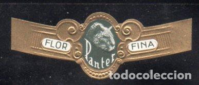 Vitolas de colecci&oacute;n: VITOLA CLASICA: 066016, TEMA FAUNA, FELIDOS, PANTER.