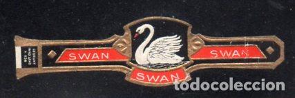 Vitolas de colecci&oacute;n: VITOLA CLASICA: 066018, TEMA FAUNA, PALMIPEDAS, SWAN.