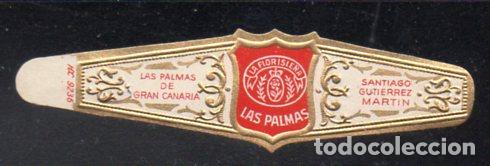 Vitolas de colecci&oacute;n: VITOLA CLASICA: 066020, TEMA FLORES, LA FLORISLE&Ntilde;A, ISLAS CANARIAS.