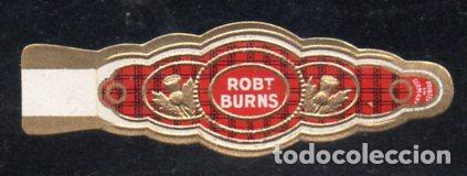 Vitolas de colecci&oacute;n: VITOLA CLASICA: 066021, TEMA FLORES, ROBT BURNS.