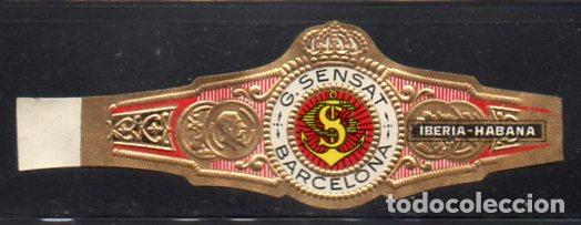 Vitolas de colecci&oacute;n: VITOLA CLASICA: 196005, TEMA ANCLAS, IBERIA, CUBA.