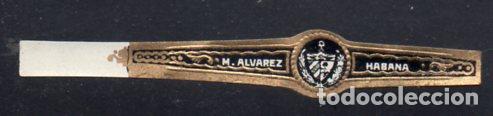 Vitolas de colecci&oacute;n: VITOLA CLASICA: 196011, TEMA ESCUDOS DE CUBA, M. ALVAREZ, CUBA.