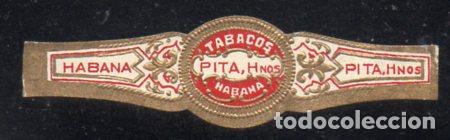 Vitolas de colecci&oacute;n: VITOLA CLASICA: 196017, PITA HNOS. CUBA.