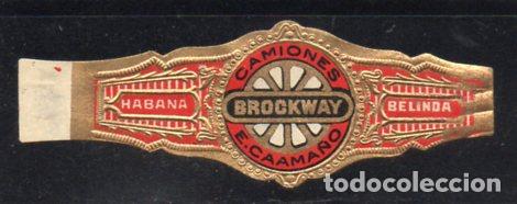 Vitolas de colecci&oacute;n: VITOLA CLASICA: 196018, TEMA LOCOMOCION, BELINDA. CUBA.