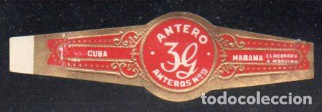Vitolas de colecci&oacute;n: VITOLA CLASICA: 196023, ANTERO N&ordm; 5, CUBA.