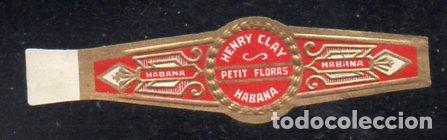Vitolas de colecci&oacute;n: VITOLA CLASICA: 196024, PETIT FLORAS, HENRY CLAY, CUBA.