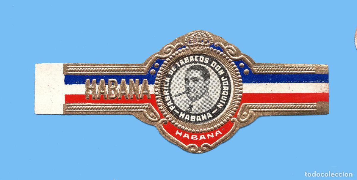 Vitolas de colecci&oacute;n: VITOLA CUBANA ANTIGUA - MARCA DON JOAQUIN