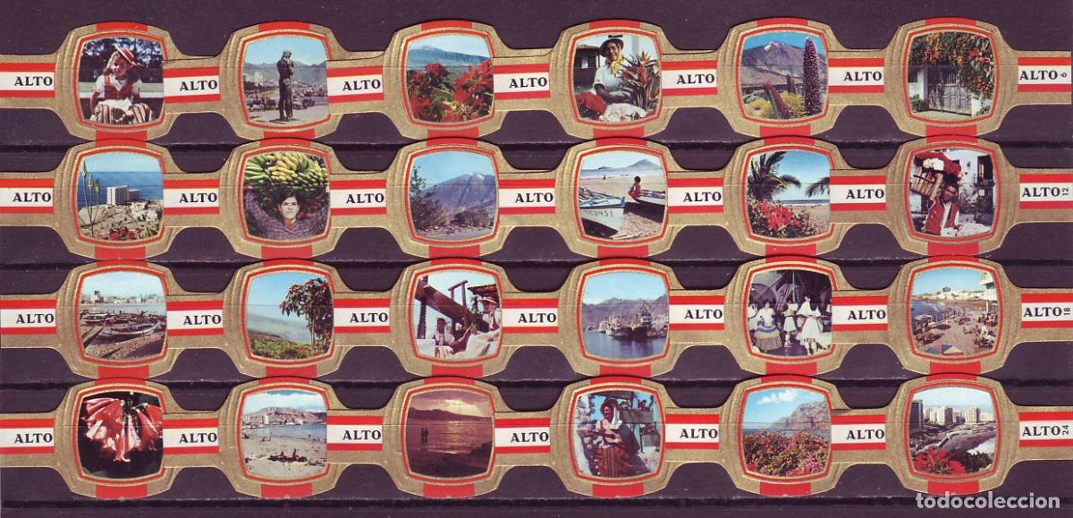 Vitolas de colecci&oacute;n: ALTO, TENERIFE, F.P. 24 VITOLAS, SERIE COMPLETA