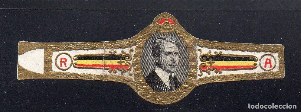 Vitolas de colecci&oacute;n: VITOLA CLASICA: 071011, CASA REAL BELGA, REY ALBERTO DE BELGICA.