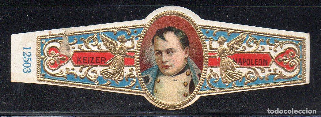 Vitolas de colecci&oacute;n: VITOLA CLASICA: 071018, MILITARES Y POLITICOS DE FRANCIA, NAPOLEON, TALON 12503