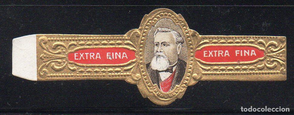 Vitolas de colecci&oacute;n: VITOLA CLASICA: 071024, MILITARES Y POLITICOS DE FRANCIA, PRESIDENTE FALLIERES.