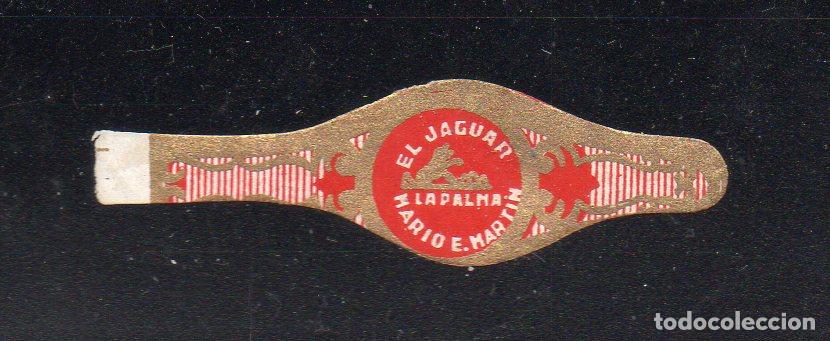 Vitolas de colecci&oacute;n: VITOLA CLASICA: 073025, TEMA FAUNA, FELIDOS, EL JAGUAR, MARIO E. MARTIN, ISLAS CANARIAS.