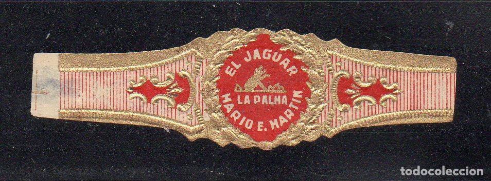 Vitolas de colecci&oacute;n: VITOLA CLASICA: 073027, TEMA FAUNA, FELIDOS, EL JAGUAR, MARIO E. MARTIN, ISLAS CANARIAS.