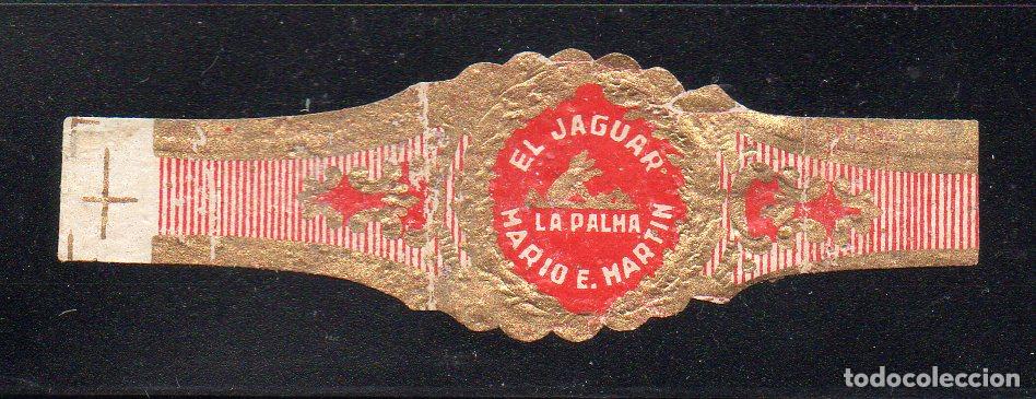 Vitolas de colecci&oacute;n: VITOLA CLASICA: 073028, TEMA FAUNA, FELIDOS, EL JAGUAR, MARIO E. MARTIN, ISLAS CANARIAS.