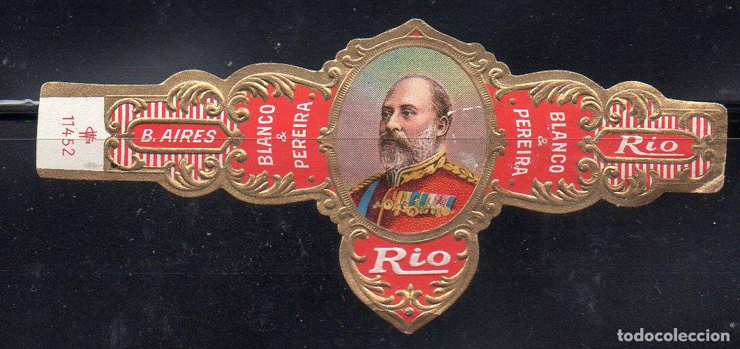 Vitolas de colecci&oacute;n: VITOLA CLASICA: 074018, CASA REAL INGLESA, EDUARDO VII, RIO, BLANCO & PEREIRA