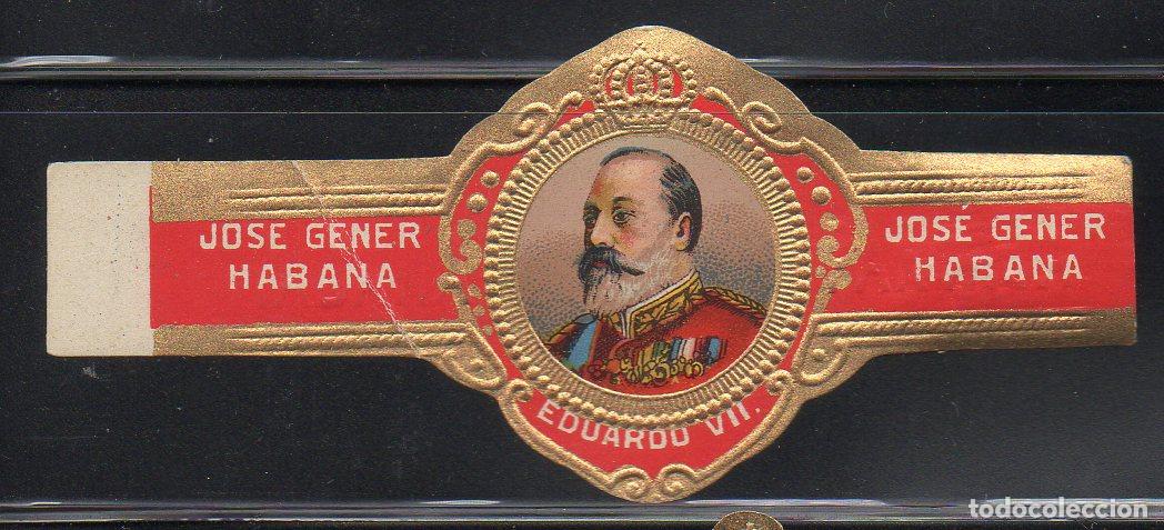 Vitolas de colecci&oacute;n: VITOLA CLASICA: 074019, CASA REAL INGLESA, EDUARDO VII, JOSE GENER, CUBA