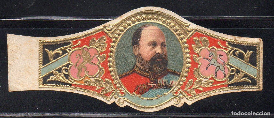 Vitolas de colecci&oacute;n: VITOLA CLASICA: 074024, CASA REAL INGLESA, EDUARDO VII, S.M.