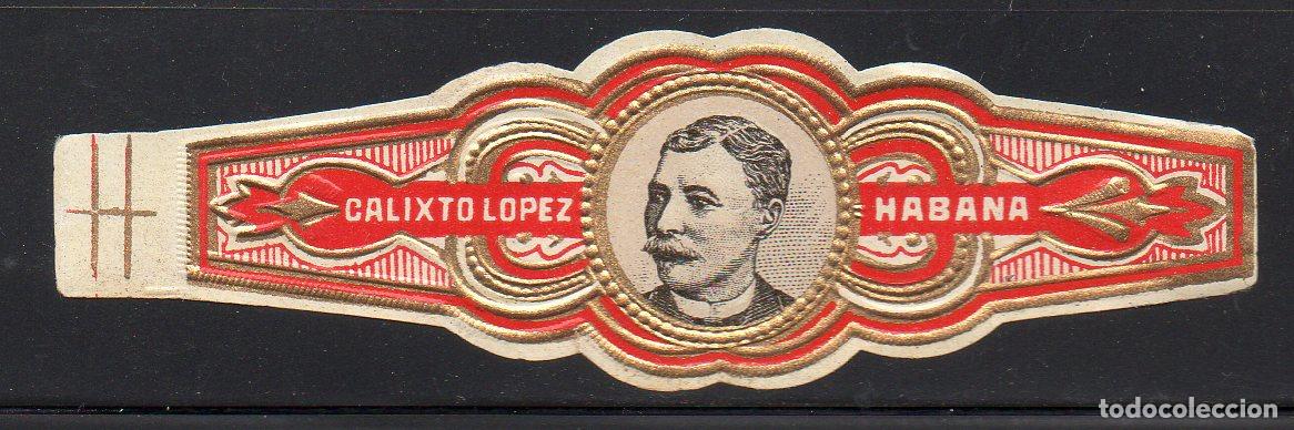 Vitolas de colecci&oacute;n: VITOLA CLASICA: 075004, HOMBRES CUBA, MANUEL LOPEZ, CALIXTO LOPEZ, CUBA.