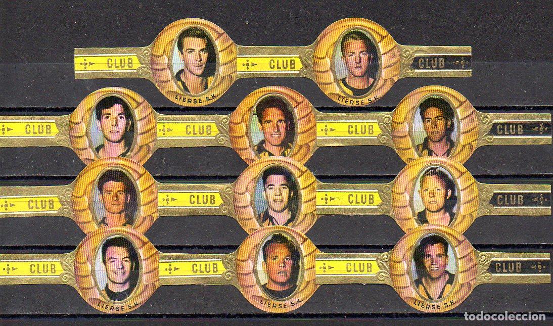 Vitolas de colecci&oacute;n: CLUB, LIERSE S.K. (FUTBOLISTAS) 11 VITOLAS, SERIE COMPLETA.