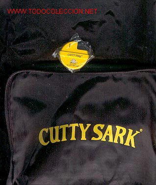 Colecionismo: Mechero y bolsa ** Cutty Sark ** (A&ntilde;o 2000)