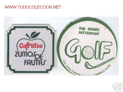Coleccionismo: 2 POSAVASOS DIFERENTES - Foto 1