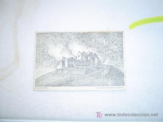 Coleccionismo: Postal Monasterio de San Lorenzo  de Munt - Foto 1