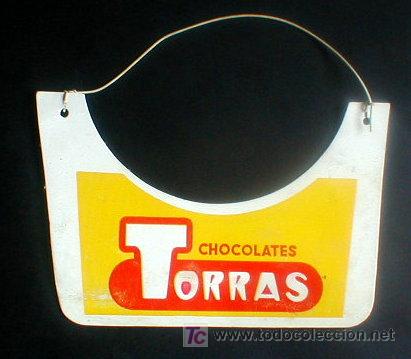 Coleccionismo: VISERA PUBLICITARIA DEL CHOCOLATE TORRAS. ENVIO GRATIS&iexcl;&iexcl;&iexcl;&iexcl;