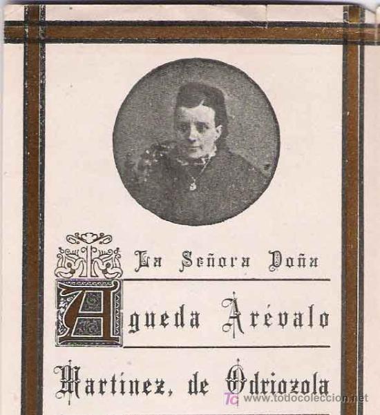 Coleccionismo: Recordatorio defunci&oacute;n &ndash; Segovia 1906 - Foto 2