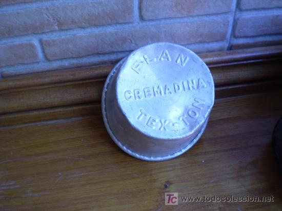 Coleccionismo: ENVASE-MOLDE DE FLAN CREMADINA DE LA CASA TEX-TON.