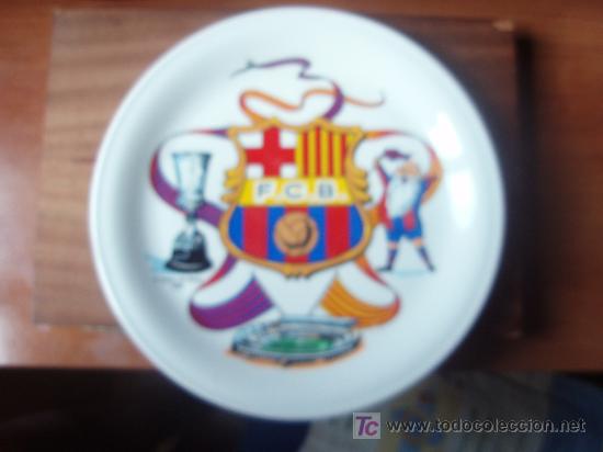 Coleccionismo: ANTIGUO PLATO DEL F.C. BARCELONA