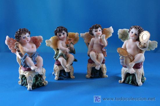 Coleccionismo: ANGELES SOBRE SILLONES - Foto 1
