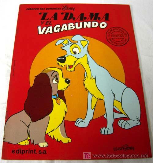 Cuaderno Para Colorear Walt Disney La Dama Y El Verkauft Durch