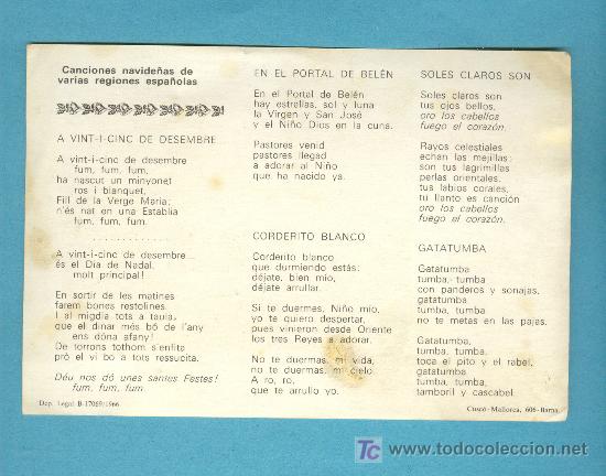 Coleccionismo: FELICITACION DE NAVIDAD EL VIGILANTE - Foto 2