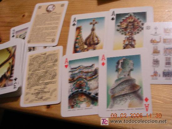 Coleccionismo: gaudi baraja poker nueva - Foto 2