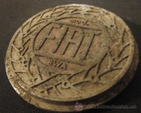 Coleccionismo: Chapa FIAT, 5 cms de di&aacute;metro