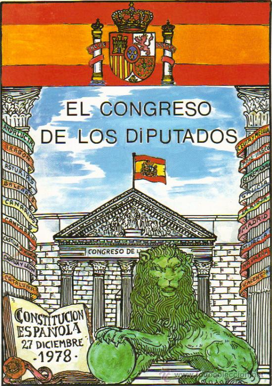 Resultado de imagen de dibujos del congreso de los diputados