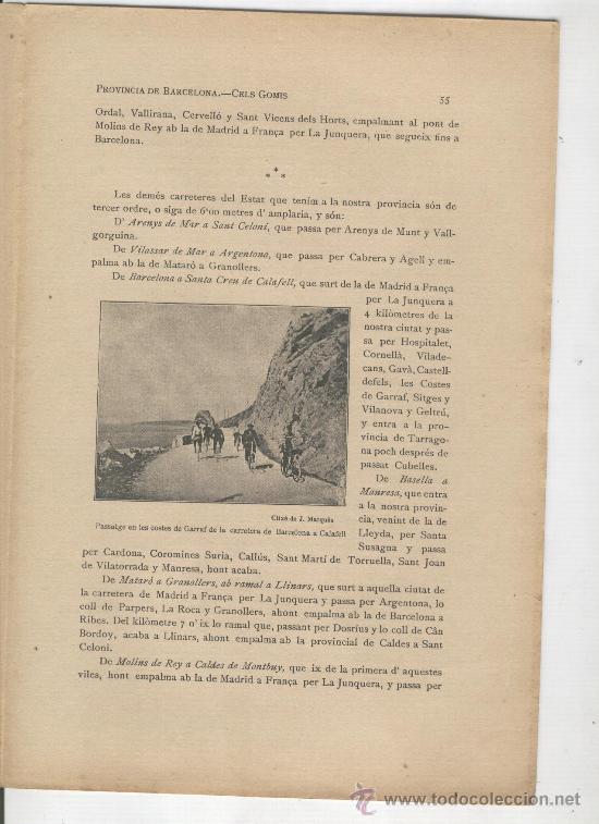 Coleccionismo: RECORTE DE PRENSA. A&Ntilde;O 1913. CICLISMO. COSTES DEL GARRAF. BARCELONA. CALAFELL.