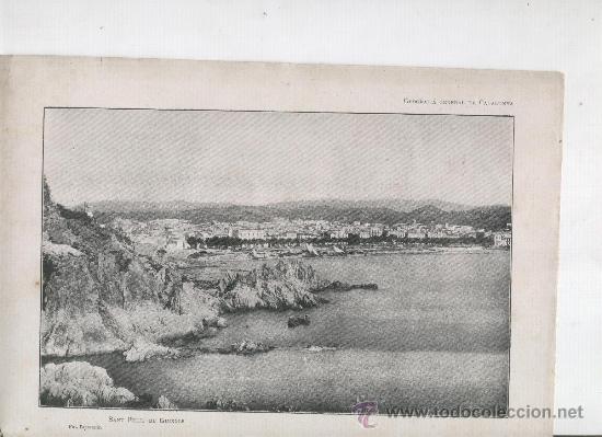 Collectionnisme: LAMINA FOTOGRAFICA. ANY 1913. SANT FELIU DE GUIXOLS. FOT. BRESSANIN. 20 X 28 CM.
