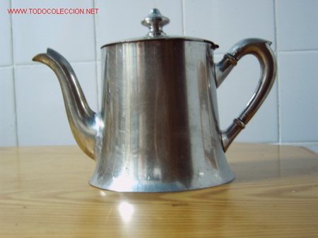 Antigua cafetera de acero inoxidable - Vendido en Subasta - 23247054
