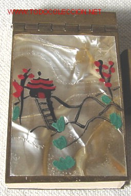 Coleccionismo: PEQUE&Ntilde;O ANOTADOR JAPONES PINTADO A MANO