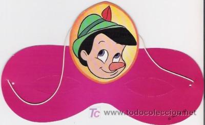 Coleccionismo: ANTIFAZ DE PINOCHO, DE DISNEY