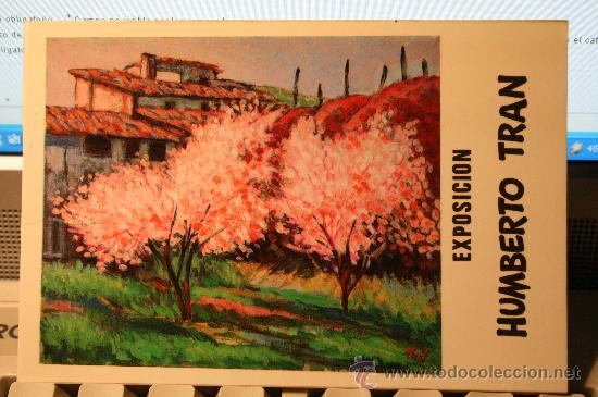 Coleccionismo: TARJETON EXPOSICION HUMBERTO TRAN - BARBASTRO