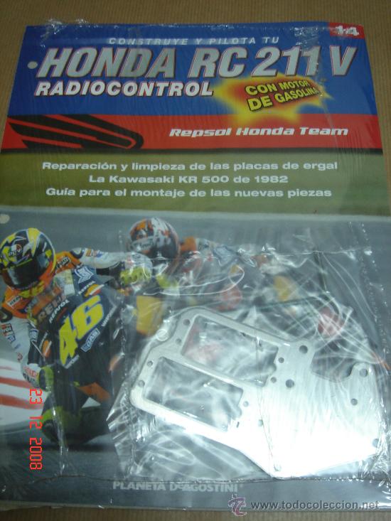 Coleccionismo: CONSTRUYE Y PILOTA TU HONDA RC211 V ENTREGA N&ordm;14 REPSOL GASOLINA