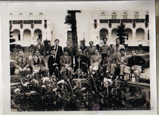Coleccionismo: FOTO ALUMNOS A&Ntilde;O 1935 COLEGIO DE MATARO (Barcelona)