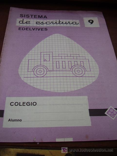 Coleccionismo: Sistema de Escritua Edelvives 9