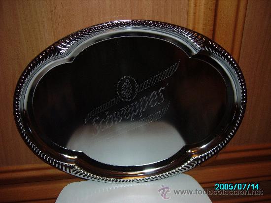 Coleccionismo: BANDEJA DE SCHWEPPES - Foto 1