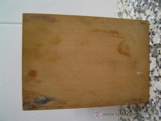 Coleccionismo: ANTIGUA CAJA  TABACO DE MADERA - Foto 5