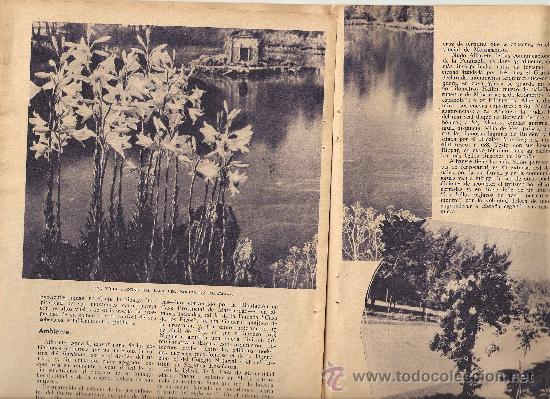 Coleccionismo: HOJAS REPORTAJE.A&Ntilde;O 1935.ALBACETE.MOTIVOS DE ALBACETE.